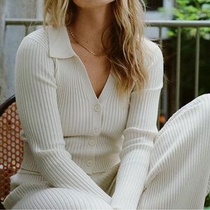 Aerie Gotta Jet Polo Sweater